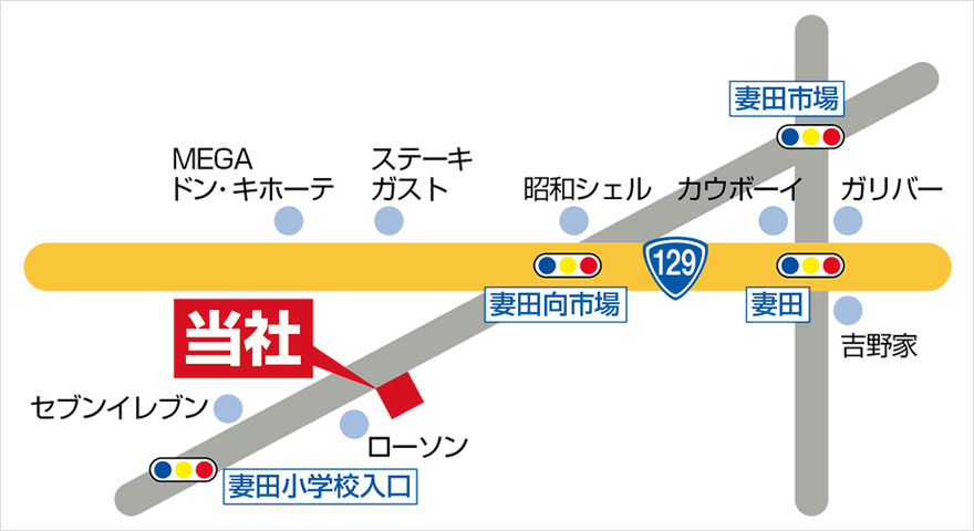 会社案内図